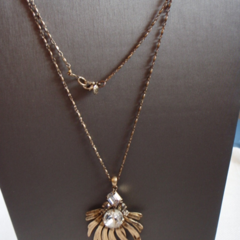 J Crew Sunshine Pendant Necklace